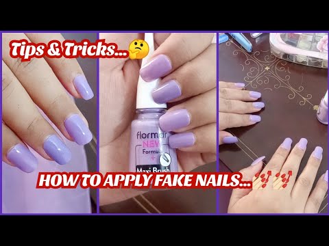 How To Apply Fake Nails Like A Pro Quick And Easy Fake Nail Tips Hqdefault