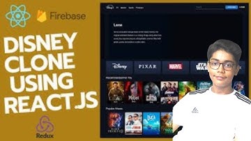 ASMR | Build Disney+ with React JS (Firebase + Styled Components + Redux) In Urdu /  Hindi