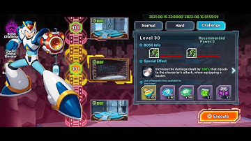 Mega Man X DiVE MOBILE - Jakob Orbital Elevator 30L Challenge