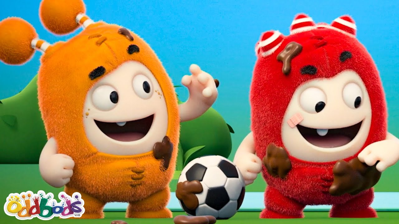 ⁣⚽ Dirty Footballers ⚽ | Baby Oddbods | Funny Comedy Cartoon Episodes for Kids