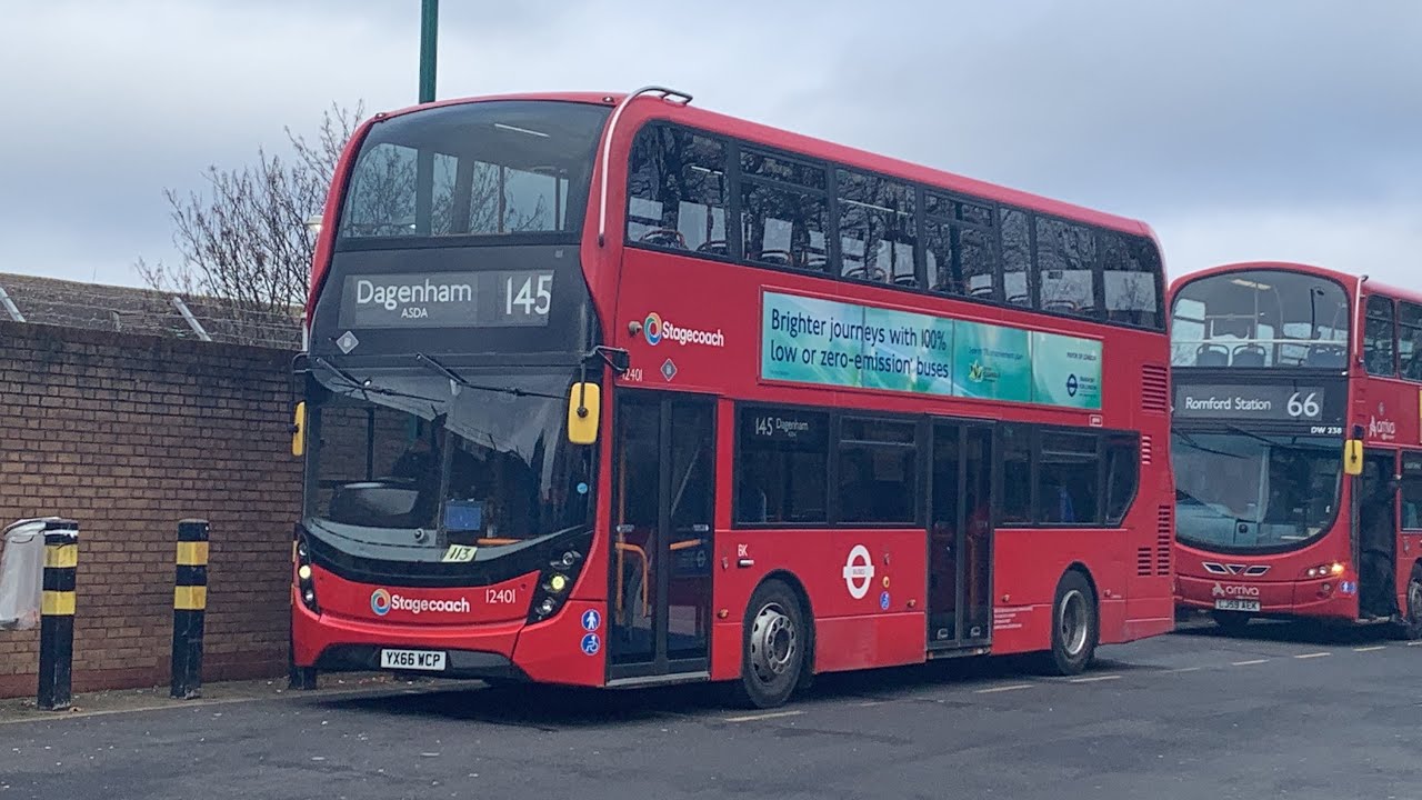*Recent Transfer* 12401, YX66WCP (ADL Enviro400H MMC Turbo-Sport ...