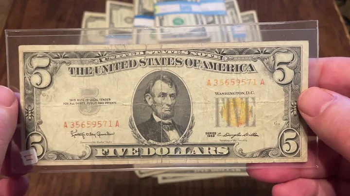 Altered 1963 $5 Legal Tender 