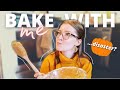 I Made Pumpkin Muffins From Scratch... | FALL BAKE WITH ME *CHAOTIC*