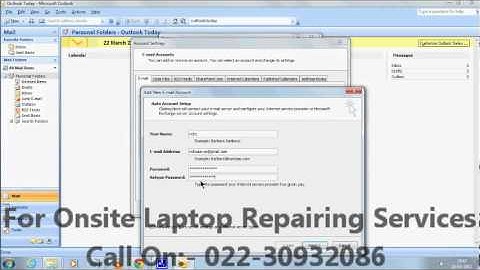 how to configure outlook express for Gmail Account