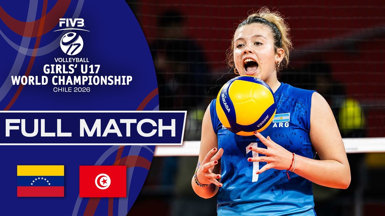 Venezuela vs. Tunisia - Pool Play | Girls' U17 World Championship - 2026