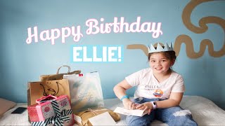 Ellie's 9th Birthday Vlog!