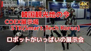【韓国観光地の今/ソウル】展示会　COEX　STK(Smart Tech Korea) ロボット