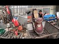 Dangerous Machine Destroys Everything for New Recycling, Crusher Fast Motorcycle and Bike Shredding