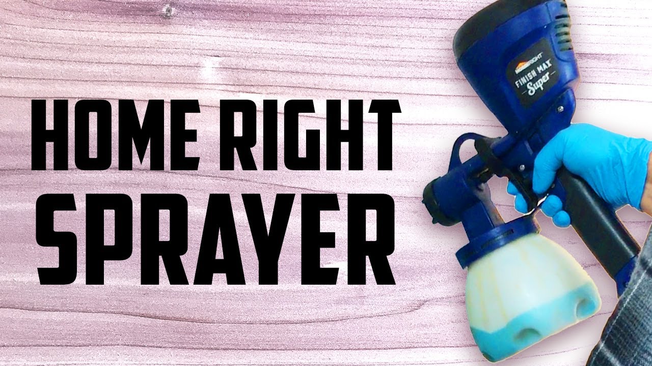 Spray Painting with a Homeright Sprayer • DIY • How To YouTube