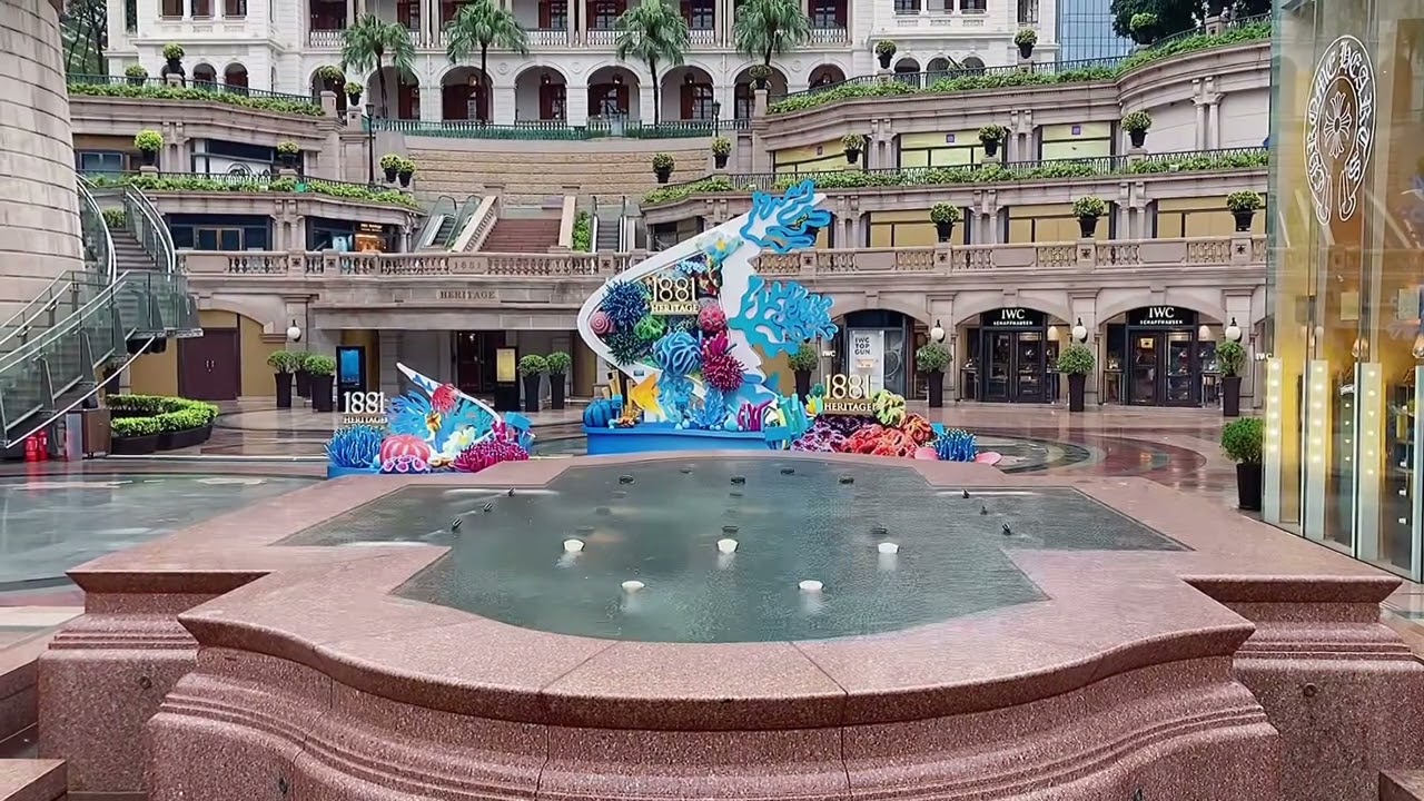🌍 World Wander Snap | 🇭🇰 1881 | Fountain ⛲️ | HKG Walking tours | 