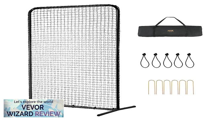 VEVOR I Screen Baseball for Batting Cage 7x4 ft Baseball Softball Safety Review
