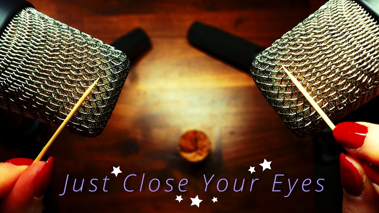 NO TALKING ASMR 🎧 Mic Massaging & Binaural Trigger Assortment (For Sleep)