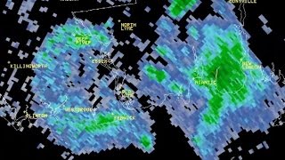 Weather Radar Captures Stunning Dawn Torrent of Tree Swallows