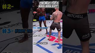 The Best Top 5 l  MMA Adios! 🥊 Which one is the Luckiest? 1-5? 👇   #shorts #mma #knockout