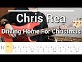 Chris Rea - Driving Home For Christmas (Bass Cover) TABS