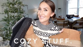 COZY HAUL, FREE HOOPS!, AND ALL ABOUT UGGS 101 (how to wear, best & worst, and socks?)