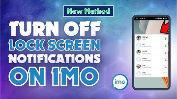 How to Turn Off Lock Screen Notifications on Imo 2024 | Skill Wave
