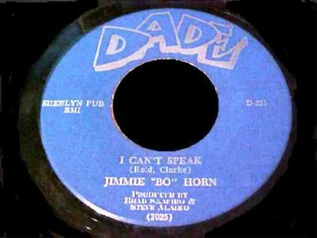 Jimmy "Bo" Horne - I Just Cant Speak