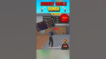 Free Fire Headshot Sensitivity Setting ⚙️ ✅ Desert Eagle Best Sensitivity || Free Fire 🔥 #freefire