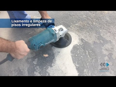 Como Usar Disco de Desbaste Diamantado em Concreto JRC Diamantados 