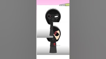 Frontman Squid Game Phase 4 - Paper Puzzle! #sprunki #incredibox #shorts