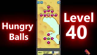 🎯 Hungry Balls Level 40 Walkthrough | Solutionguruji