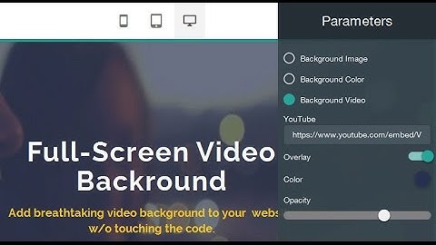 How To Set A Background As Video In Using HTML5 | CSS3 Tutorials   Youtube