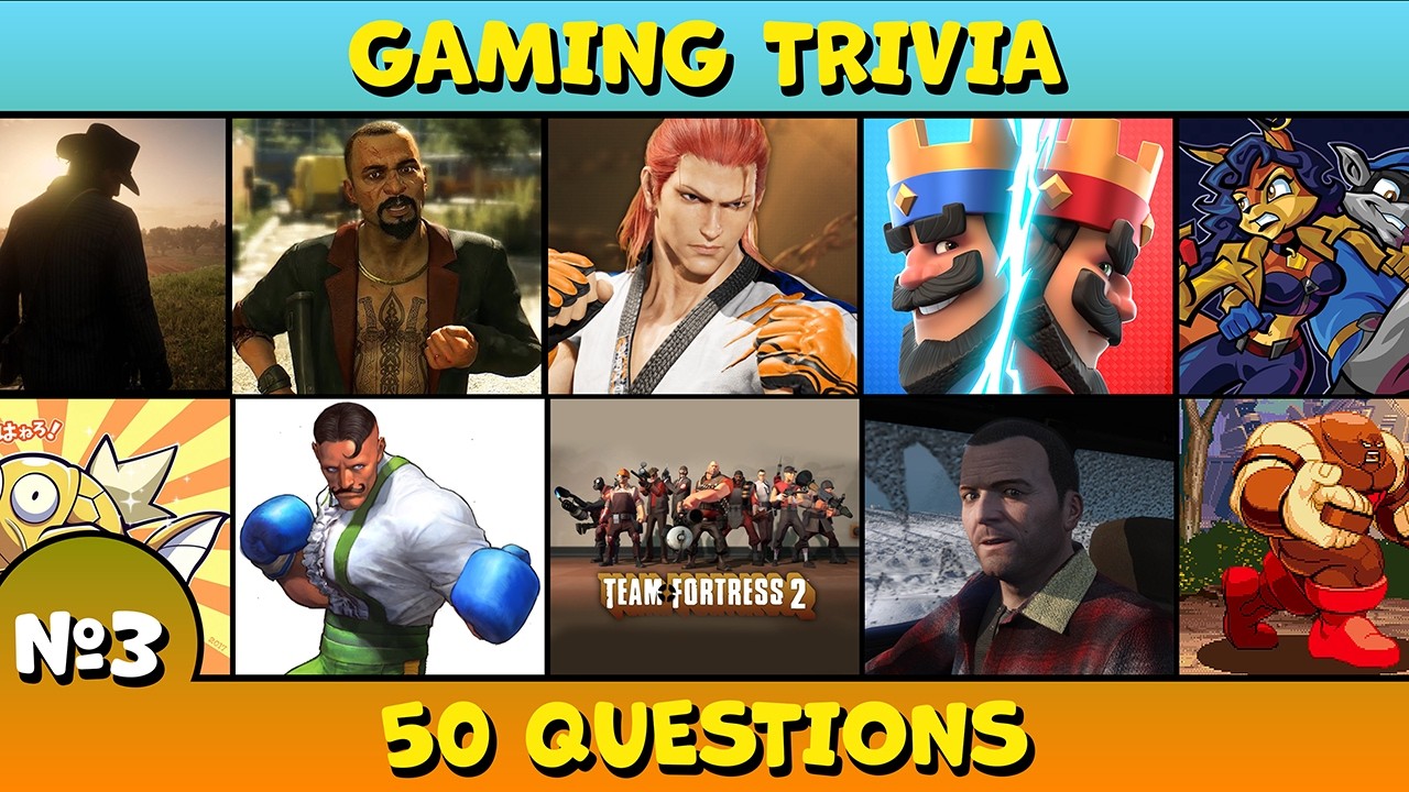 Quiz Quest #3 | Gaming Trivia! - No AI Quizzes