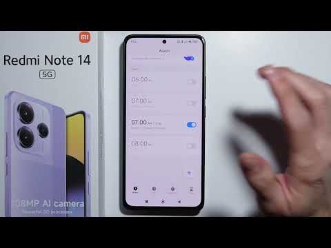 Redmi Note 14 How To Set Up Alarm Clock