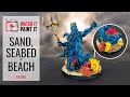 Basing - How to make a seabed, beach, coral or sand base for miniatures