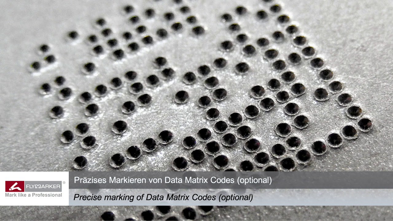 FlyMarker mini MARKATOR - Handheld peen dot marking machine. - YouTube