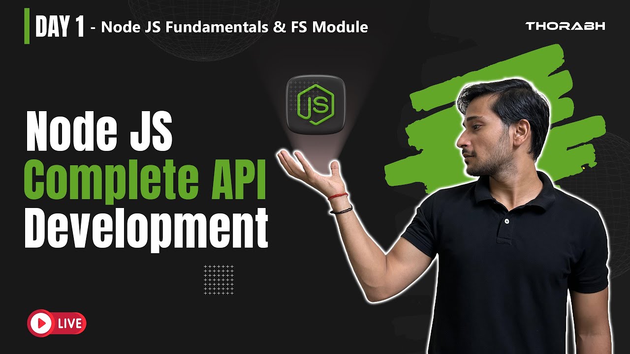 Fundamentals & FS Module: Node Js - YouTube