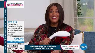HoMedics Cordless Body Massager with Soothing Heat