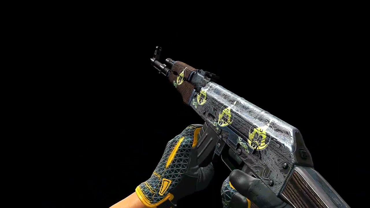 CSGO Sticker The MongolZ (Gold) Paris 2023 AK47 Steel Delta