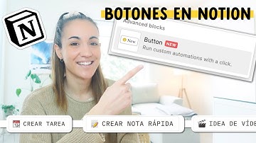 Notion a otro nivel 🚀 BOTONES para AUTOMATIZAR TAREAS