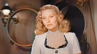 FilmNoir | The Chase (1946) Colorized Movie | Robert Cummings, Michèle Morgan | Subtitles