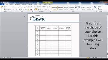 Creating Forms in MS Word for Remark Office OMR: Using Shapes as Answer Choices