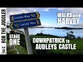 Walks with Harvey - Lecale Way Stage One, Downpatrick to Audley&#39;s Castle