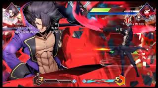 BBTAG Yang/Gordeau Basic DP Punishes/Cross Combos