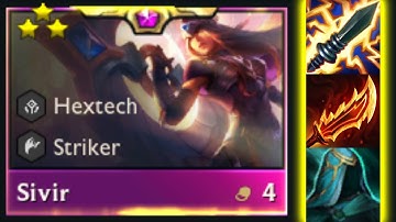 3 star Sivir⭐⭐⭐is carrying my butt in ranked | TFT Set 6.5