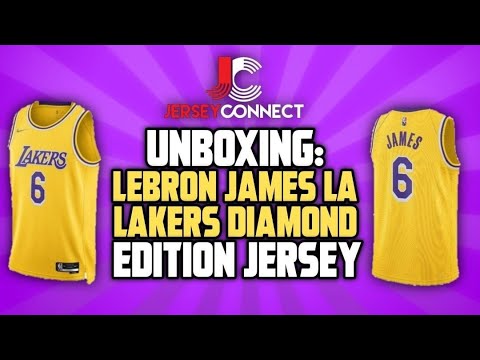 UNBOXING: LeBron James Los Angeles Lakers Earned Edition Swingman