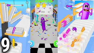 Wacky Run Gameplay / Walkthrough Part 9 | Levels 81-90 | IOS & Android Game