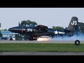 F7F Tigercat Demo and Wheel Failure on Landing at Oshkosh Airshow