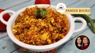 paneer bhurji recipe in hindi/मसालेदार पनीर भुर्जी/quick paneer recipes@FOODVILLABYMAMTAMANISHA