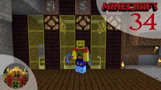 Jim Plays Minecraft E34 - Almost Villager Sorter