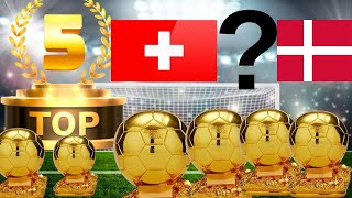From Europe to South America: The Ballon d'Or's Greatest Nations