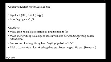 Algoritma dan Pemrograman (Flowchart)