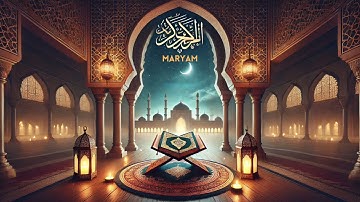 019 - মারইয়াম - سورة مريم - Maryam (Mary) | Al-Quran with Bangla Translation | Peaceful Path 365