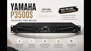 Yamaha P3500S Review – Legendary Power Amplifier Tested! - YouTube