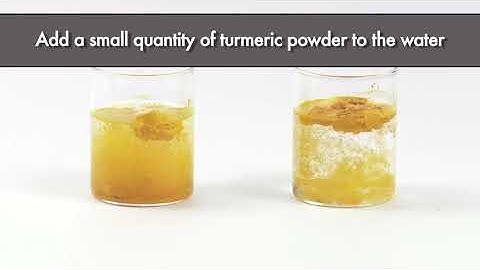 Testing Turmeric Powder adulteration with Artificial Color | FSSAI